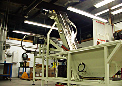 Elevator orienting equipment